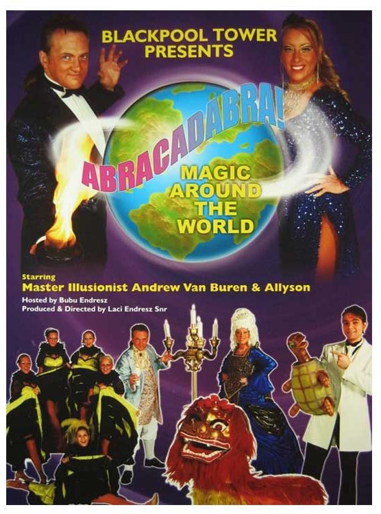 Van Buren Blackpool Tower Circus illusion show 