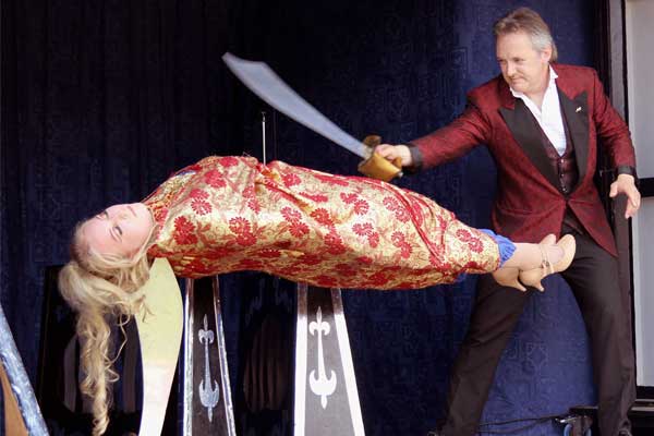 Van Buren outdoor arena shows levitation